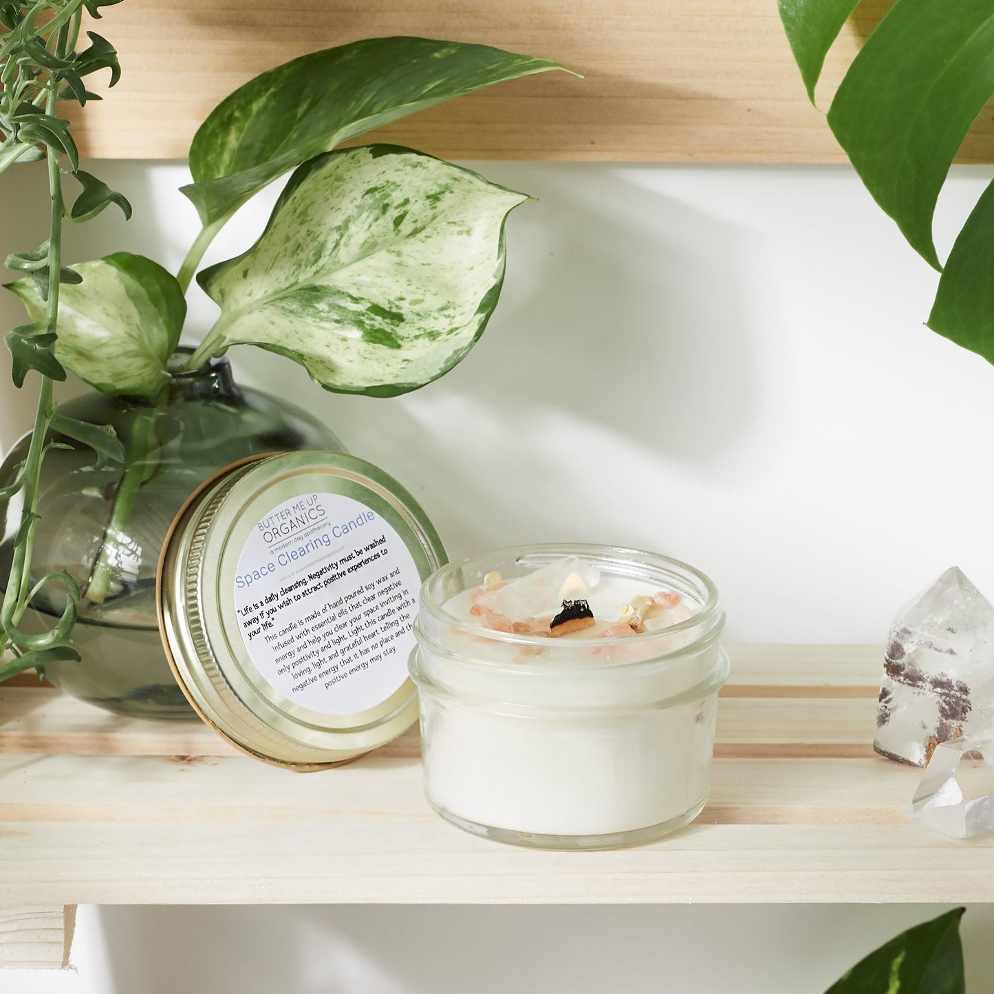 Clarity & Cleanse Crystal Soy Candle