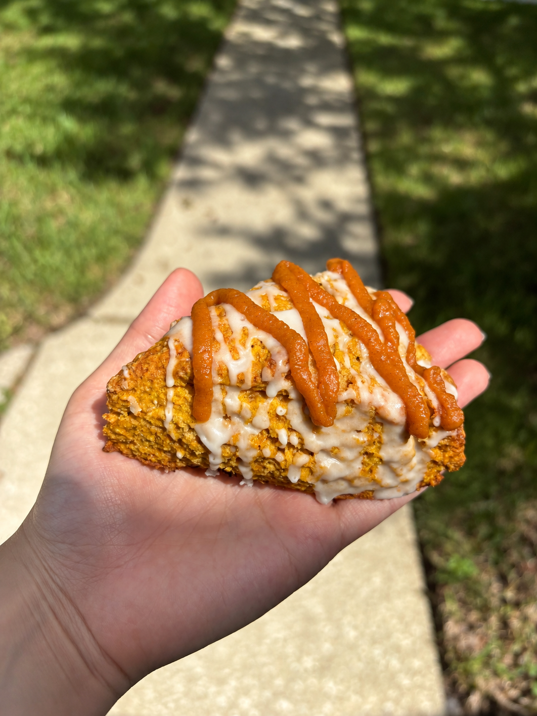 Homemade Pumpkin Spice Scones