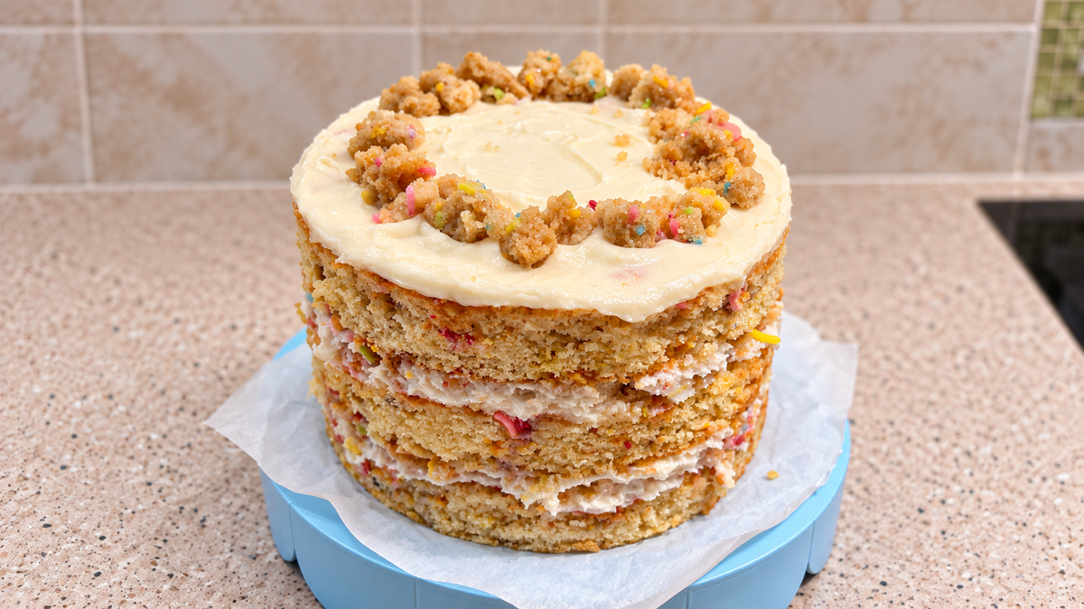 Milk Bar-Inspired Birthday Cake