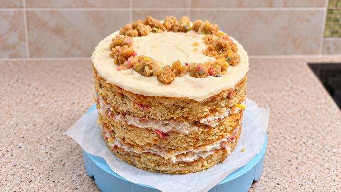 Milk Bar-Inspired Birthday Cake