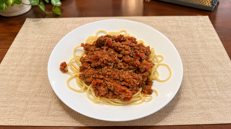 Veggie-Packed Meat Sauce