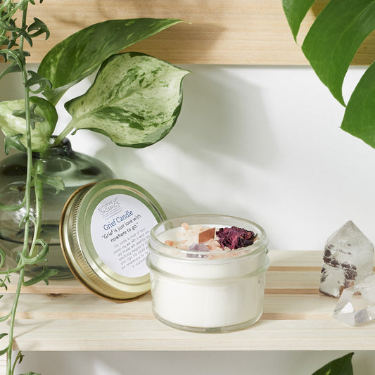 Grief Soy Crystal Candle