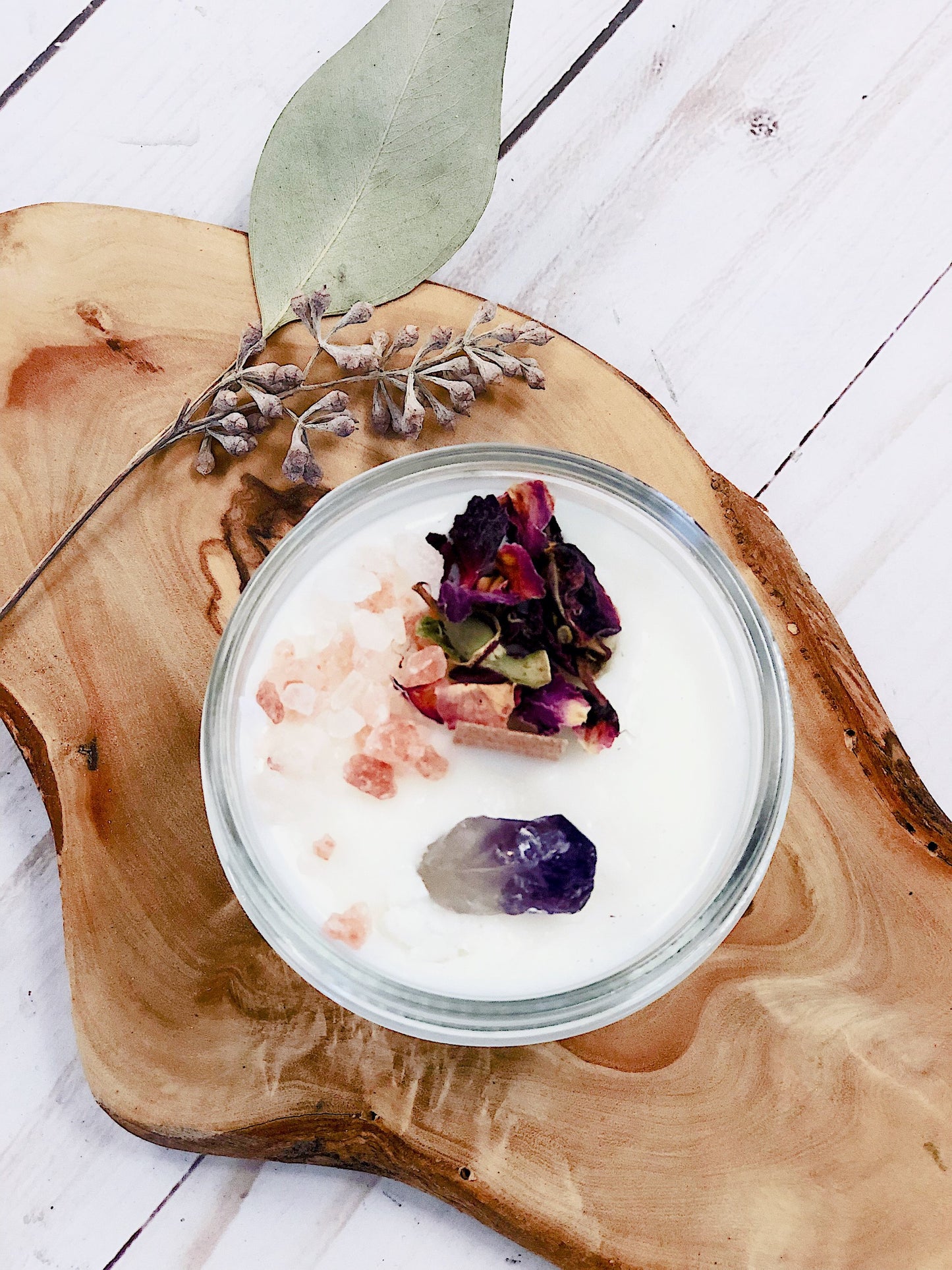 Grief Soy Crystal Candle