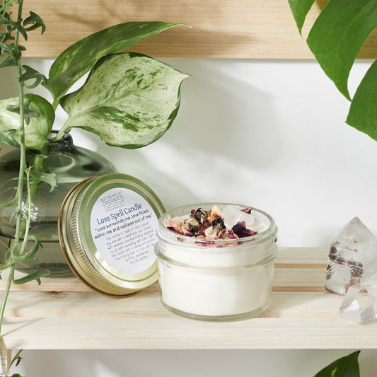 Love & Light Crystal Soy Candle