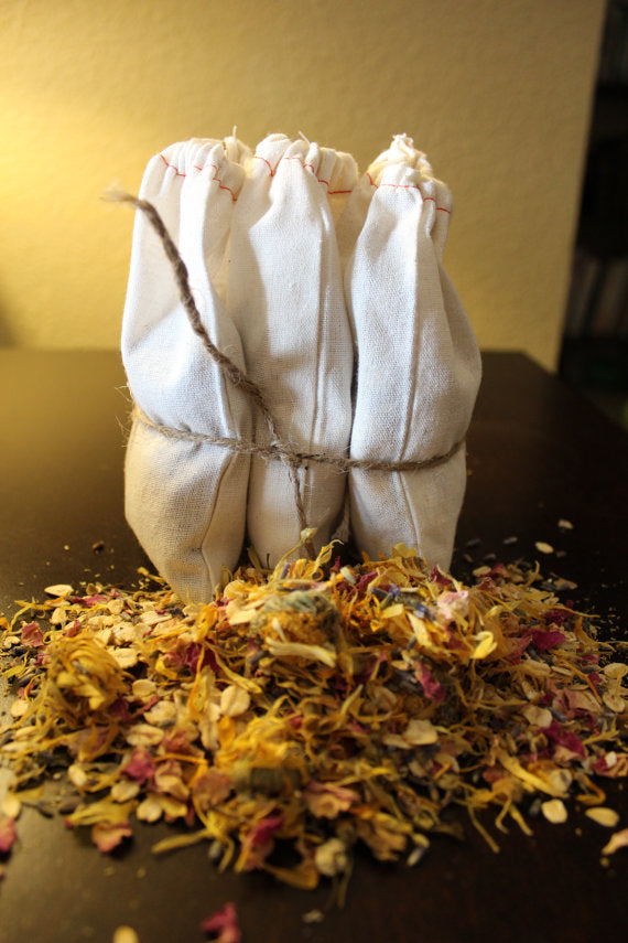 Organics Soothing Lavender & Rose Bath TeaSachet