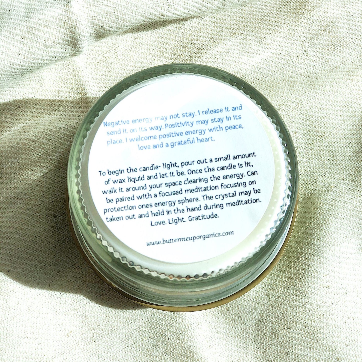 Clarity & Cleanse Crystal Soy Candle